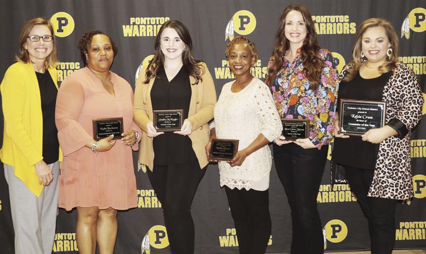 Pontotoc City School District honors educators, personnel Pontotoc