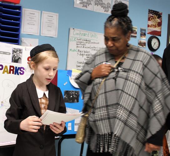 East Amory Elementary School hosts its living wax museum