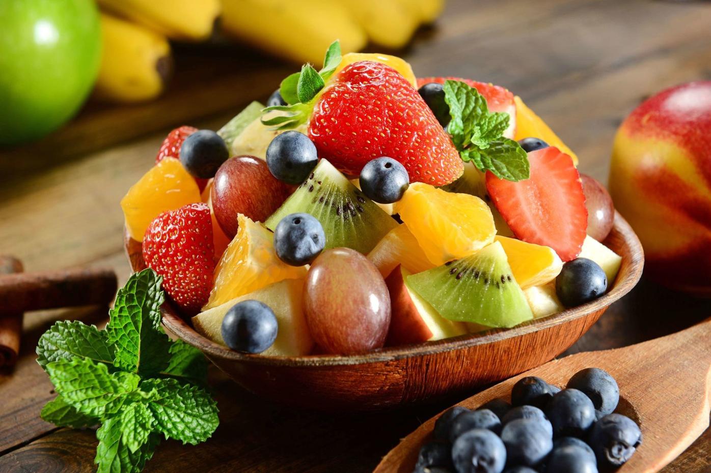 Spring into salad Vegetables, fruits make eyeappealing dishes Food