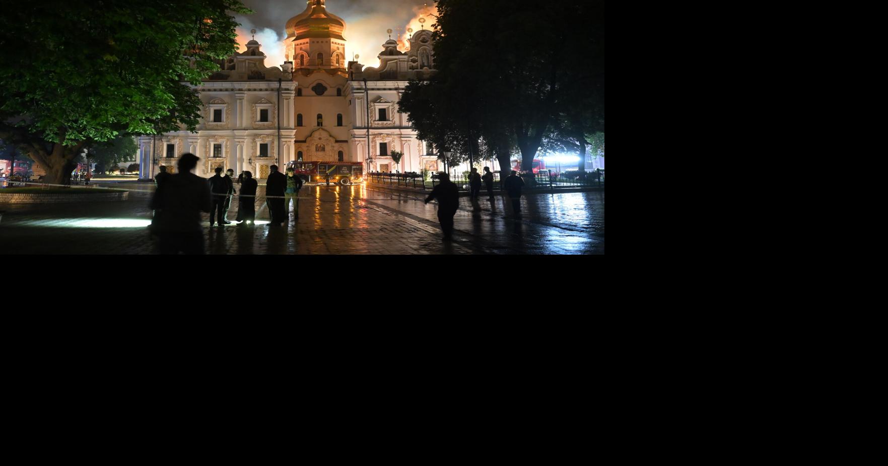 A Russian barrage in Ukraine kills 11 and damages a landmark cathedral | Nation & World
