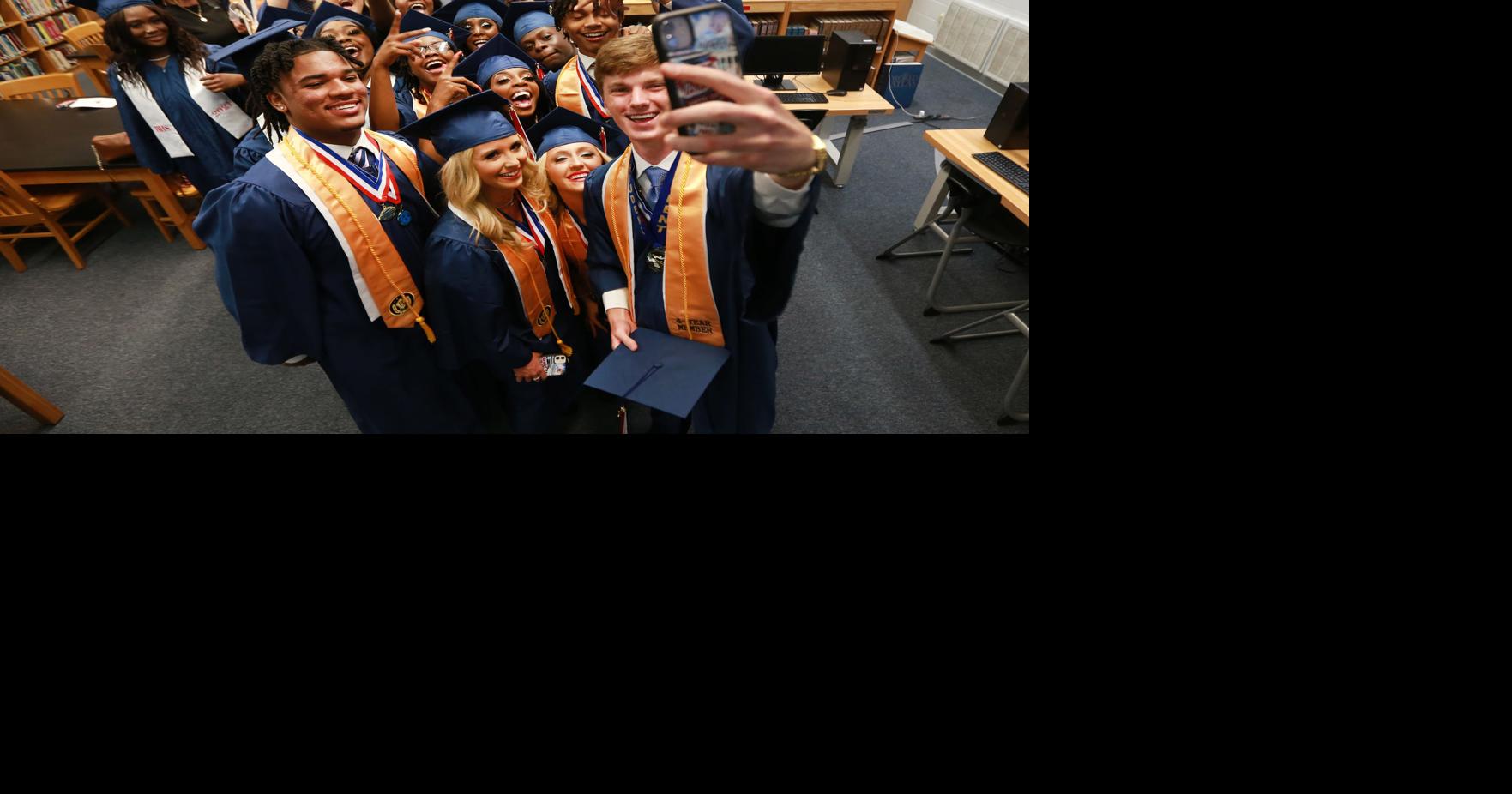 Baldwyn High School celebrates Class of 2021 graduates during Friday