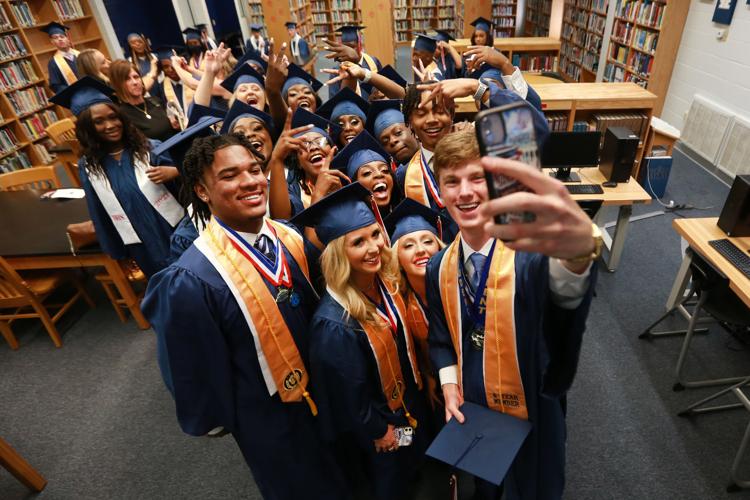 Baldwyn High School celebrates Class of 2021 graduates during Friday