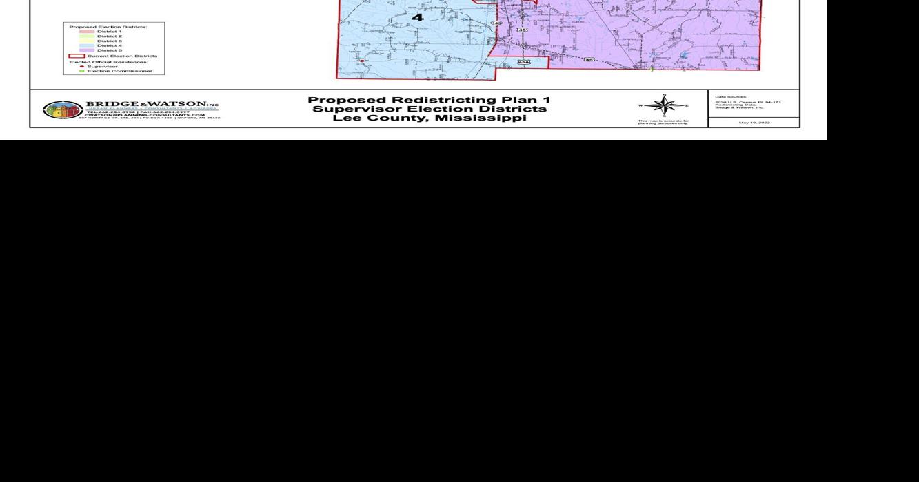 Lee County Supervisors to hold public hearing on redistricting plans