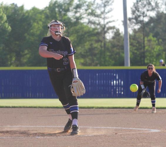Montgomery's dominant pitching lifts Mantachie softball to sweep of
