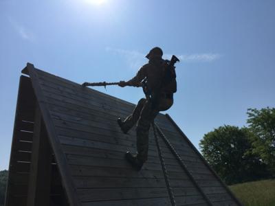 tactical - wall climb