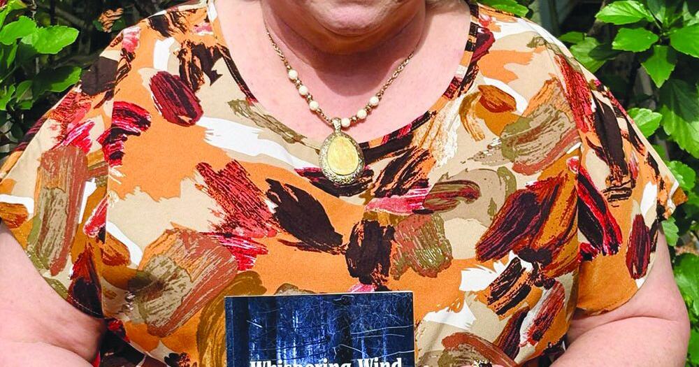 Kay Smith's latest book, Whispering Wind, tells a tale of a man dodging a hangman's noose