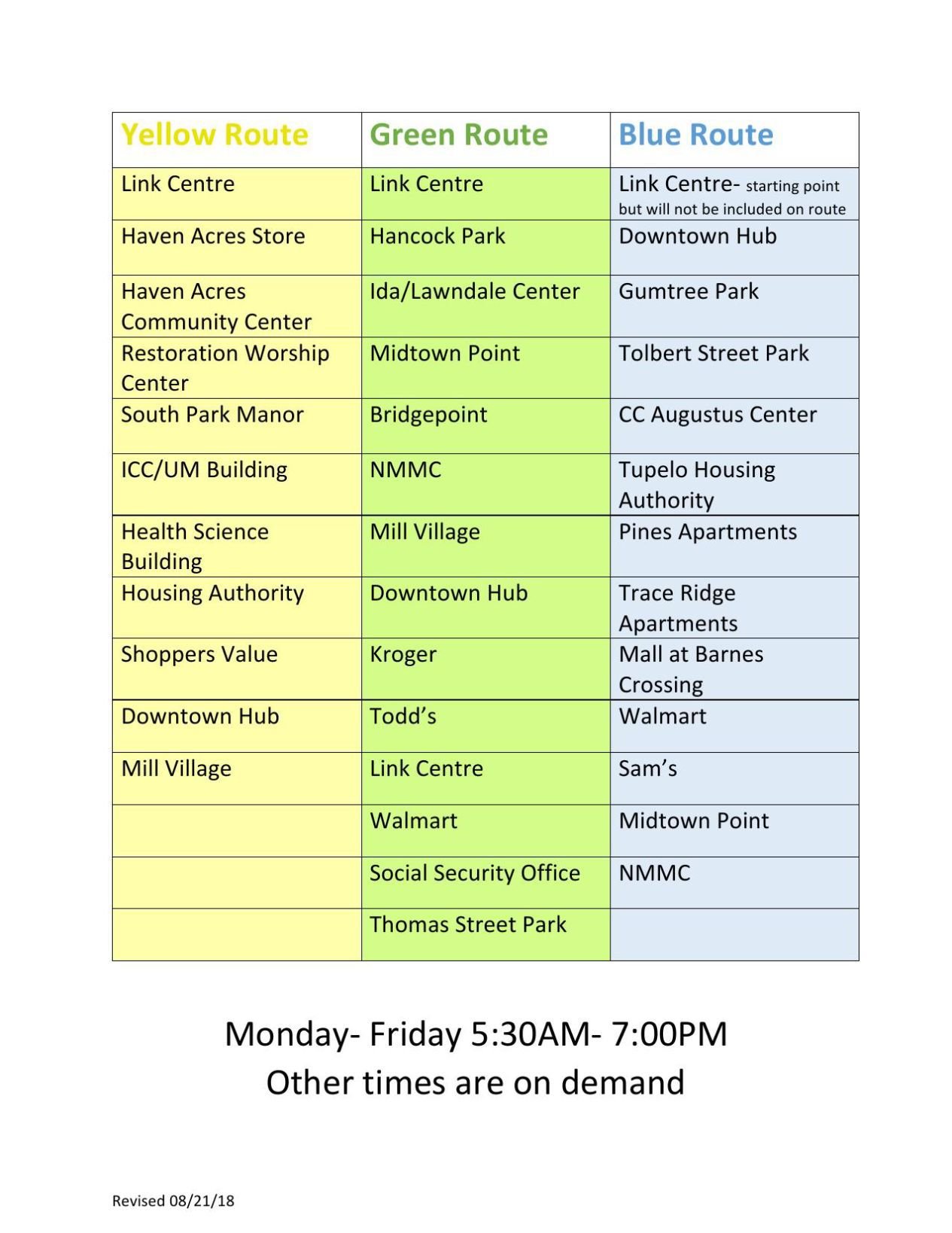 How to navigate Tupelo's new transit system Local News