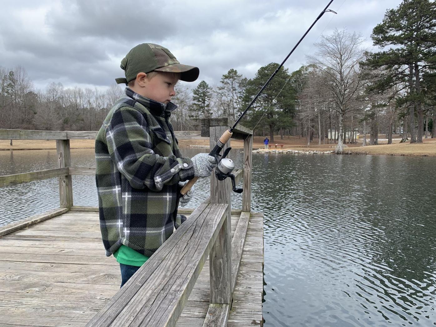 Trout Stocked In Pond At Lake Lamar Bruce Outdoors Djournal Com