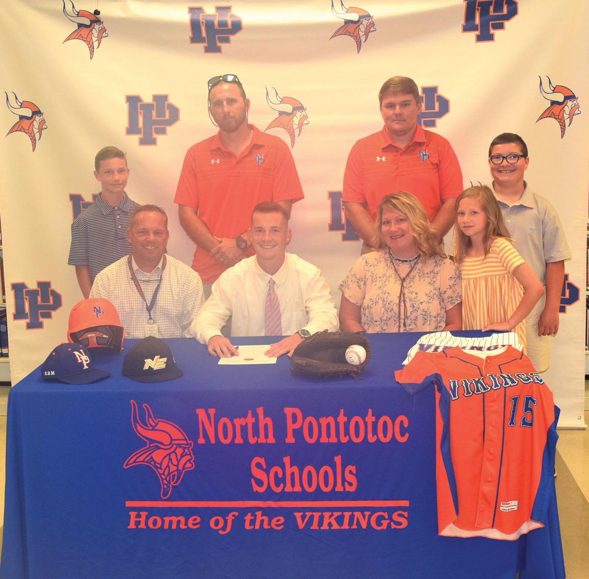 North Pontotoc S Anthony Signs With Northeast Baseball Pontotoc Djournal Com