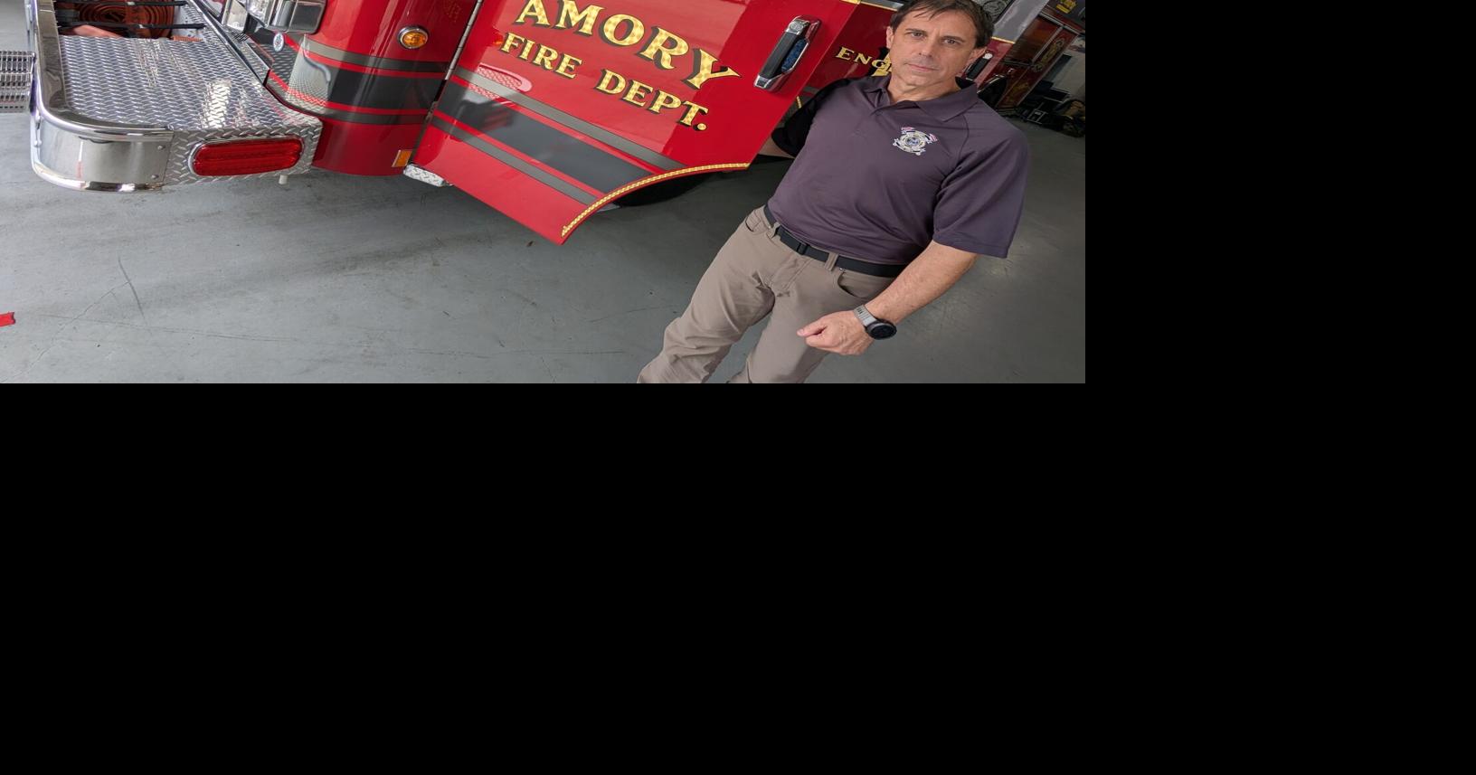 New Amory fire chief returns to one of the first stops of his career