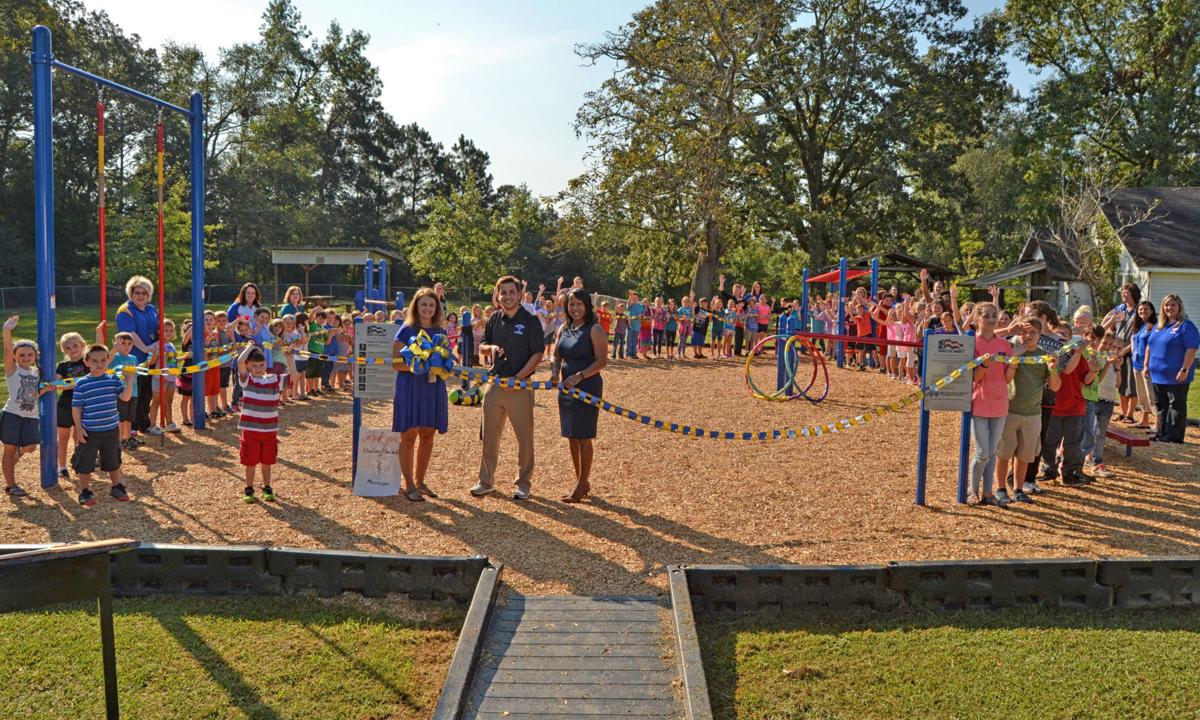 Mantachie, Tremont schools unveil new healthy playgrounds Itawamba