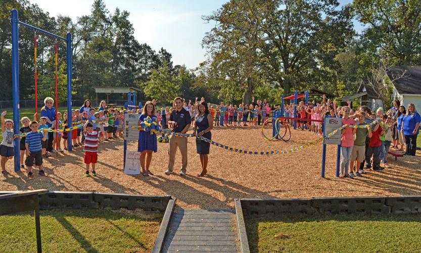 Mantachie Tremont schools unveil new healthy playgrounds Itawamba