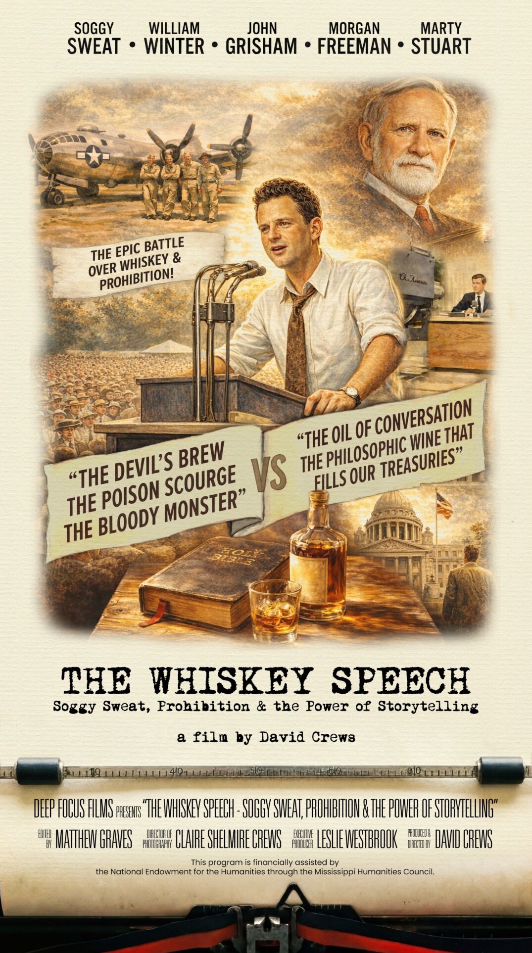 Short but powerful, 'Soggy' Sweat's oration on Prohibition not