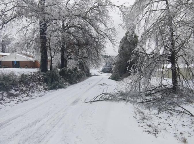 ice storm pictures today