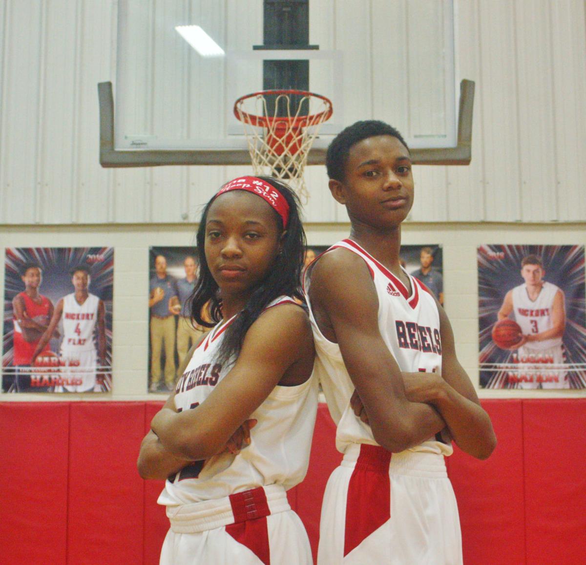 Harris Siblings Score Big For Hickory Flat High School Sports