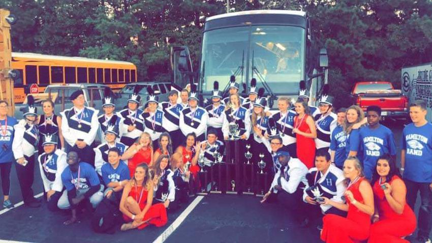 Hamilton Band Places Best In State In Its Division News Djournal Com 2022 State Marching Band Championship Pearl Ms