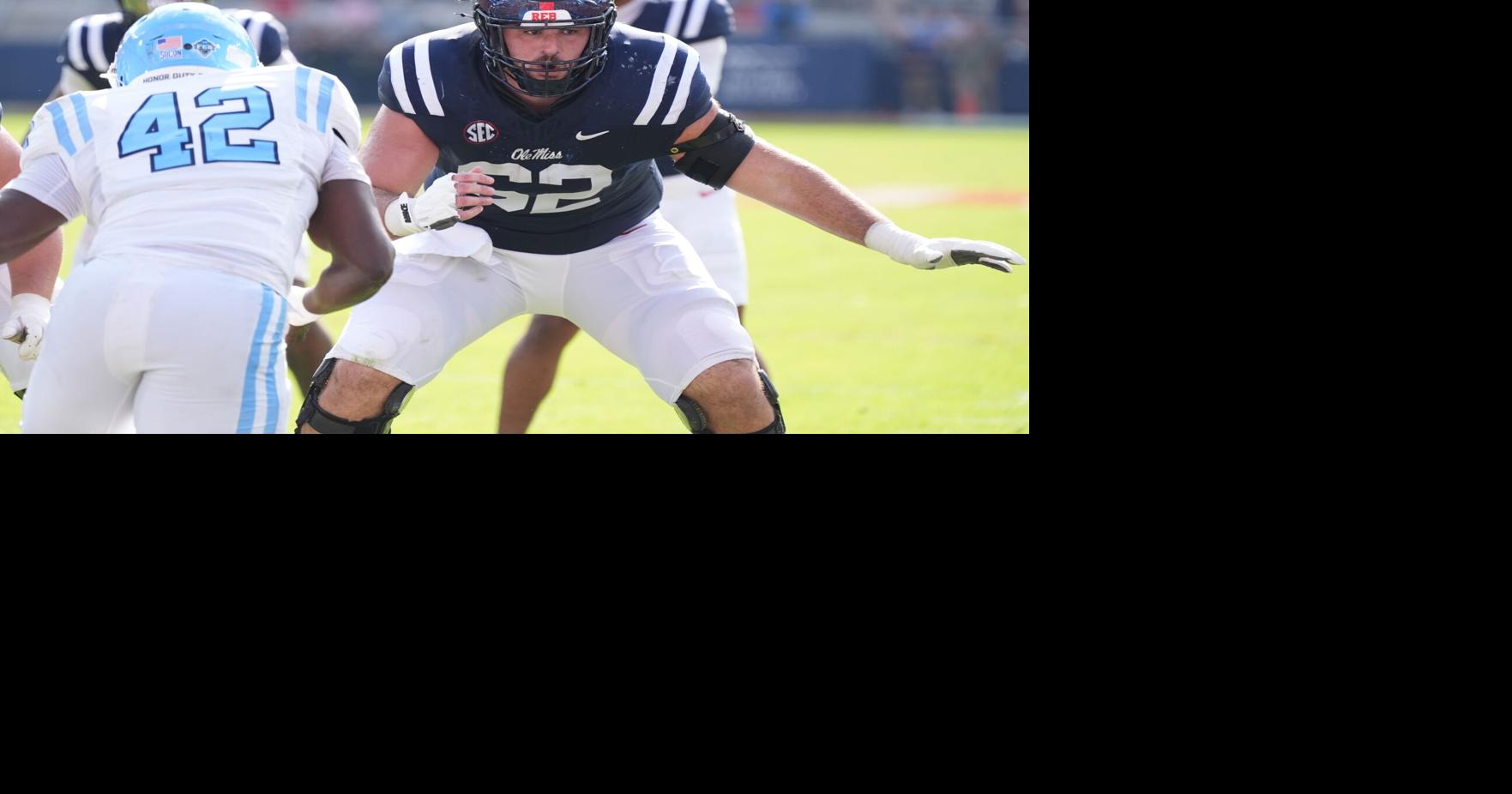 How does Ole Miss' offensive line look heading into fall practice?