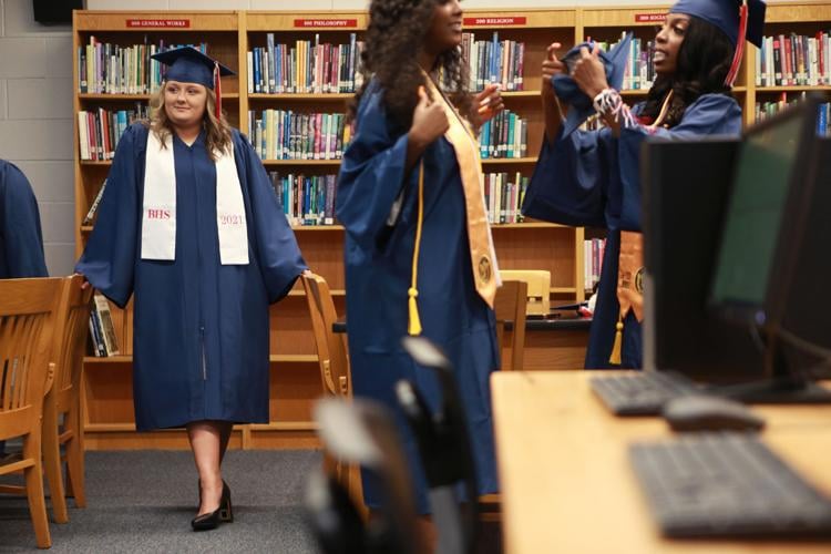 Baldwyn High School celebrates Class of 2021 graduates during Friday