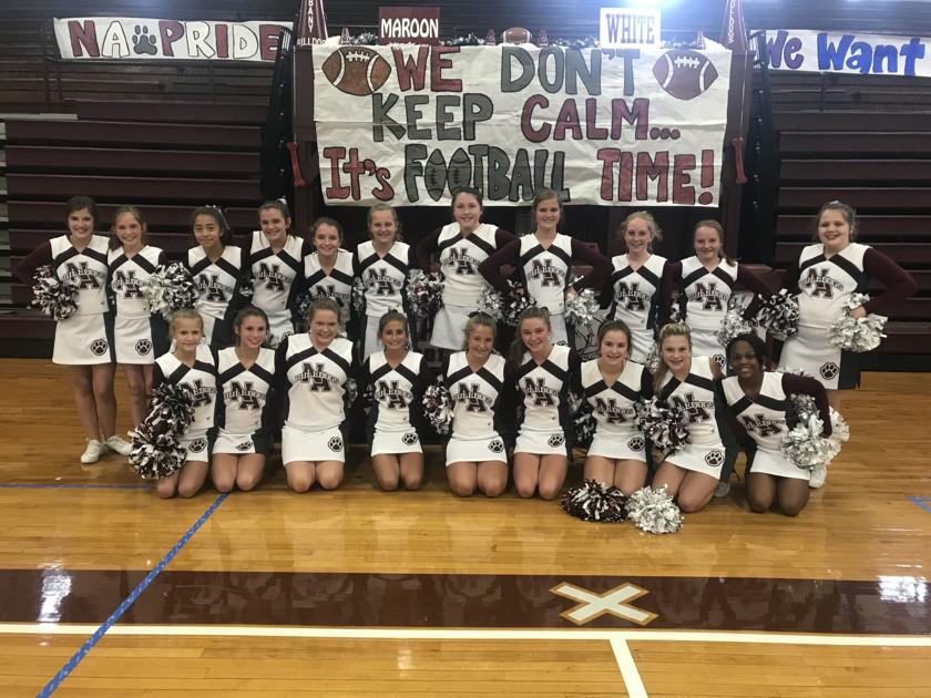 New Albany Middle School Football Cheerleaders New Albany