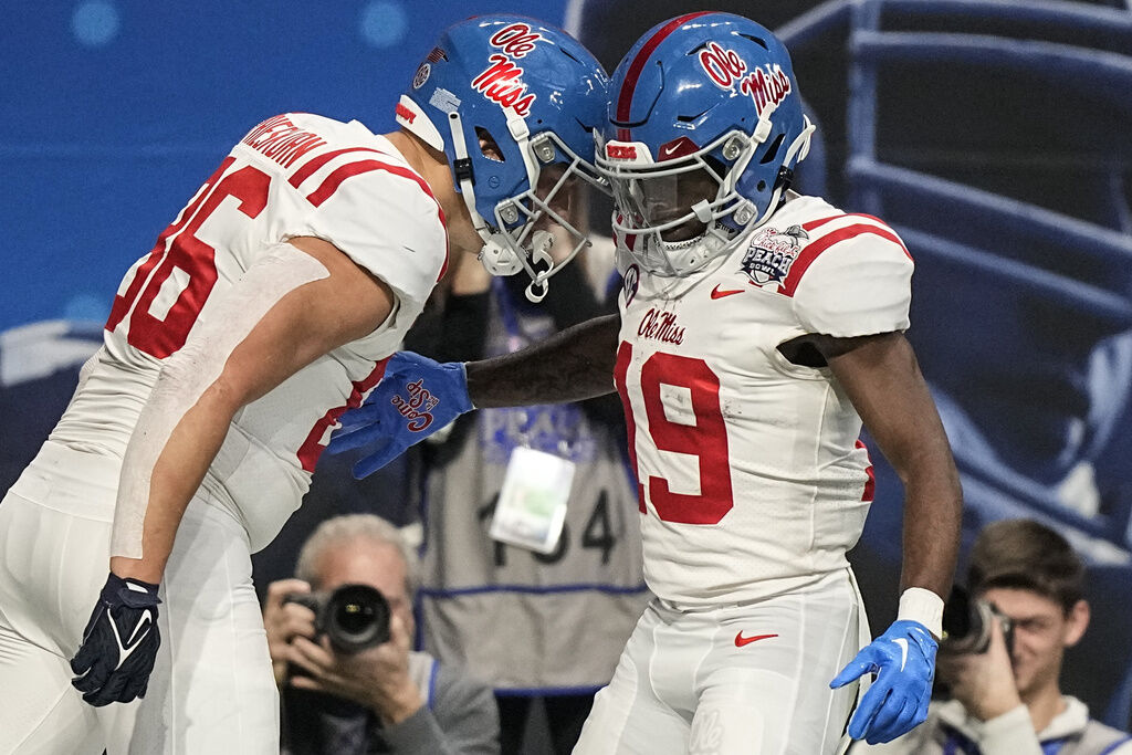 Jaxson Dart, Defense Shine As Ole Miss Wins Peach Bowl And Secures ...