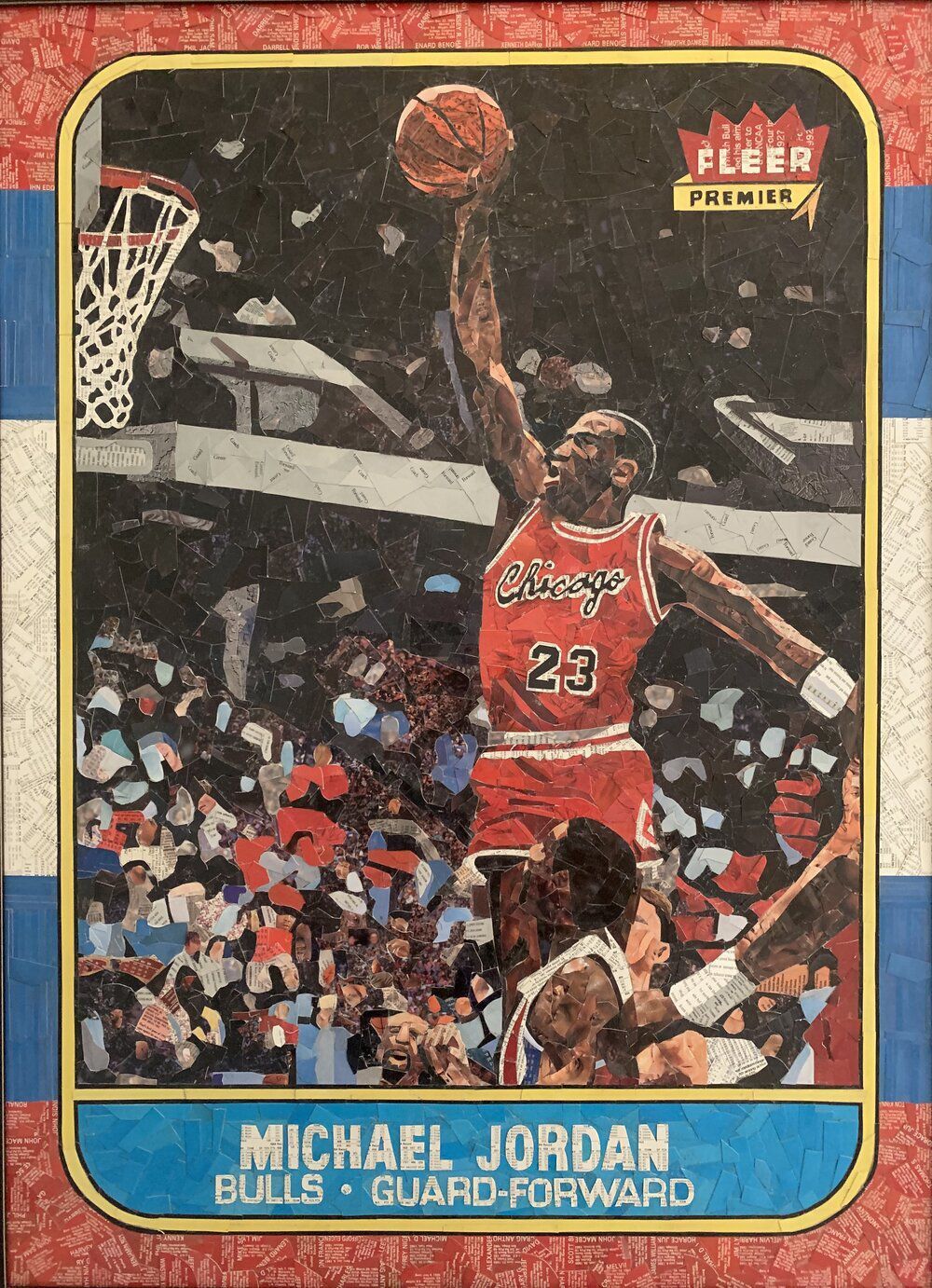 Dorsey native Tim Carroll turns old baseball cards into incredible art |  Local News | djournal.com