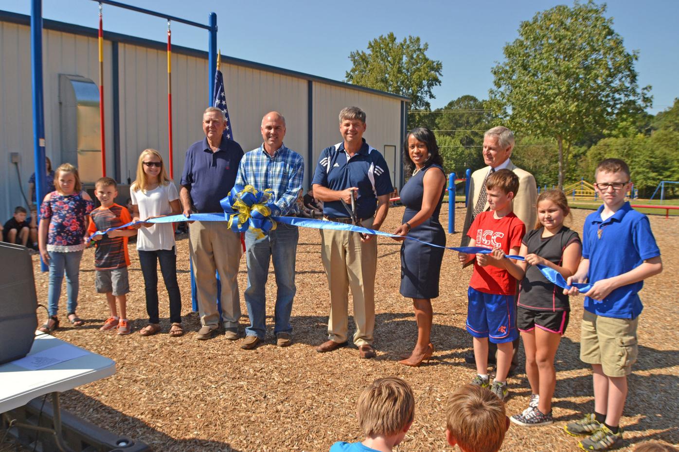 Mantachie, Tremont schools unveil new healthy playgrounds Itawamba