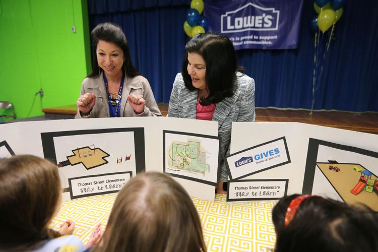 Thomas Street to use Lowe's grant for playground upgrades Education
