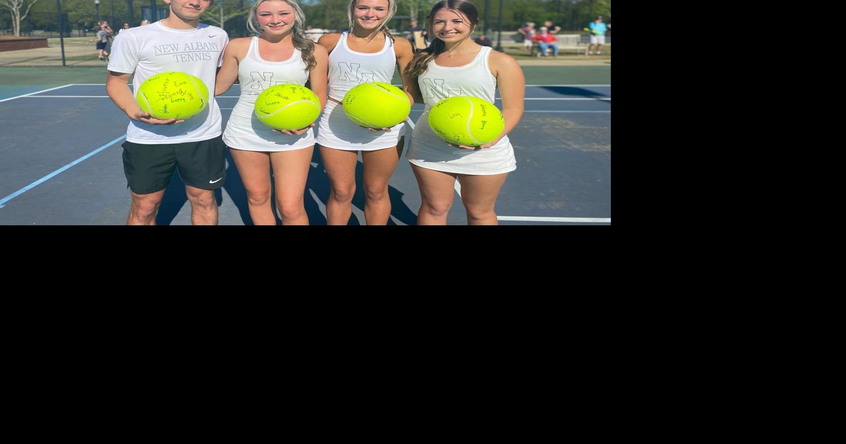 New Albany sweeps Mooreville in round 2 tennis New Albany Sports