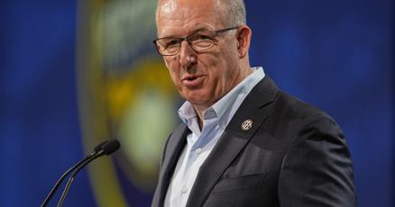 How SEC commissioner Greg Sankey honored Mike Leach at SEC Media Days How SEC commissioner Greg Sankey honored Mike Leach at SEC Media Days