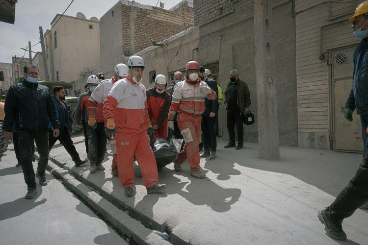 Photos show destruction in northwest Iran after strike hits a ...