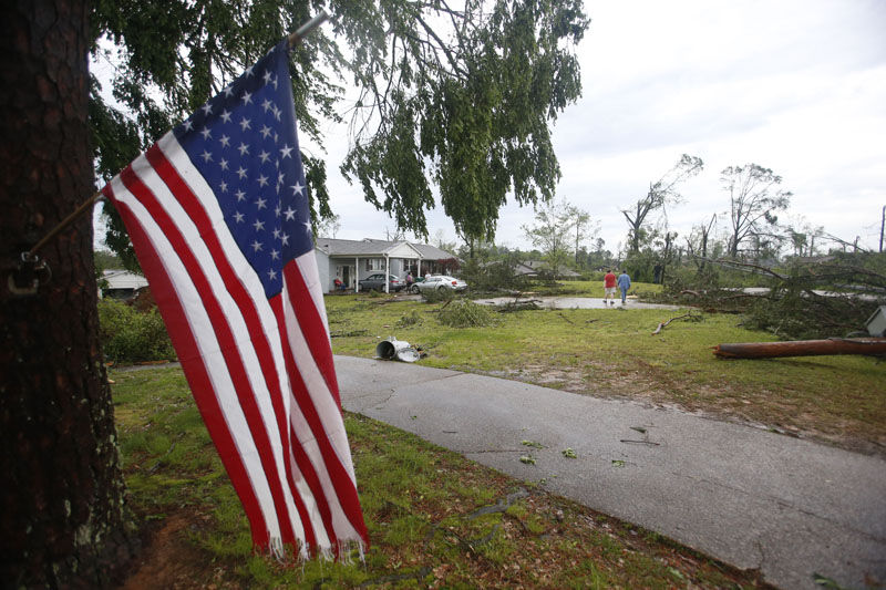 Path Of Destruction Tornado Rips Through Tupelo Area News Djournal Com