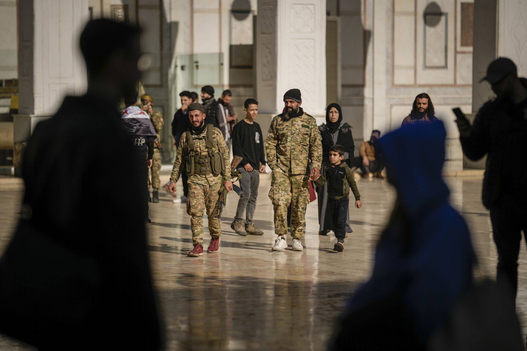 Syrians Cheer End Of 50 Years Of Assad Rule At First Friday Prayers ...