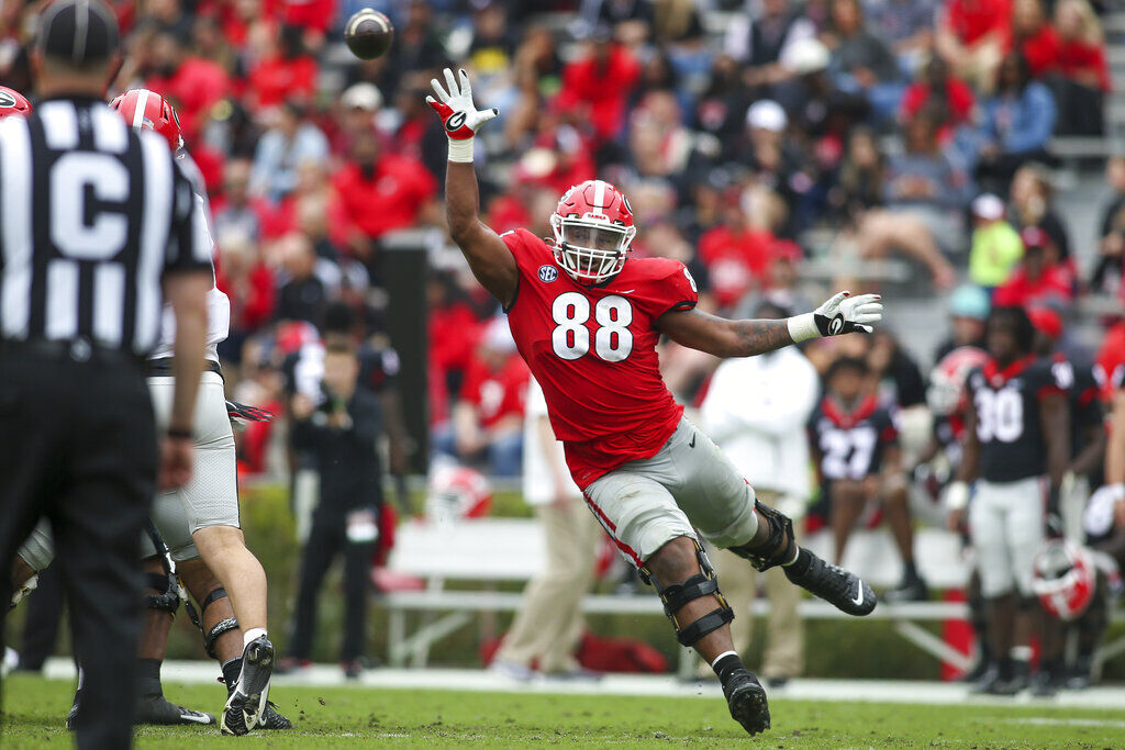 Bowers, Starks among 4 1st-teamers from No. 1 Georgia on preseason AP All-America  team