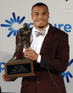 NCAA to honor Dak Prescott with national award