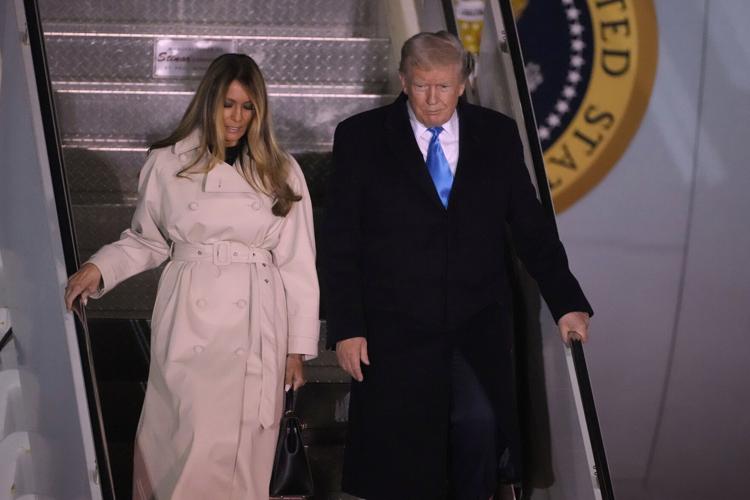Trump pays his respects to a pope who publicly and pointedly disagreed