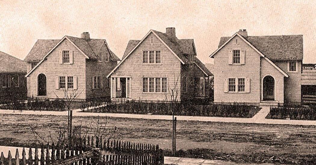 Believe it or not, there was a time when the US government built beautiful homes for working-class Americans to deal with a housing shortage