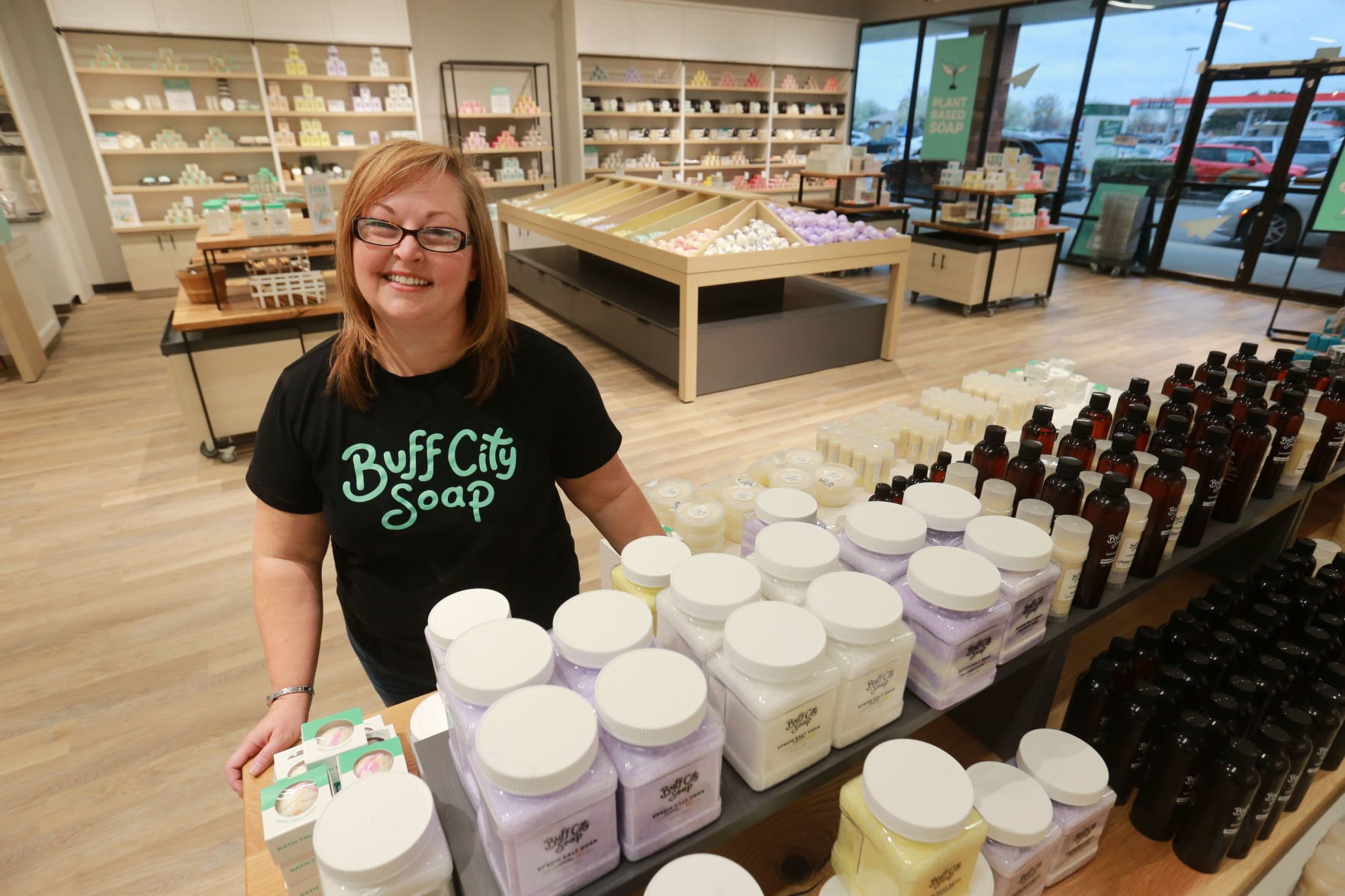 Clean and clear Buff City Soap in Tupelo offers all natural ways