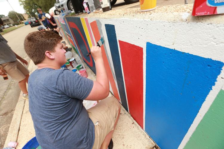 Baldwyn teen paints Lee County Library mural for Eagle Scout Project News
