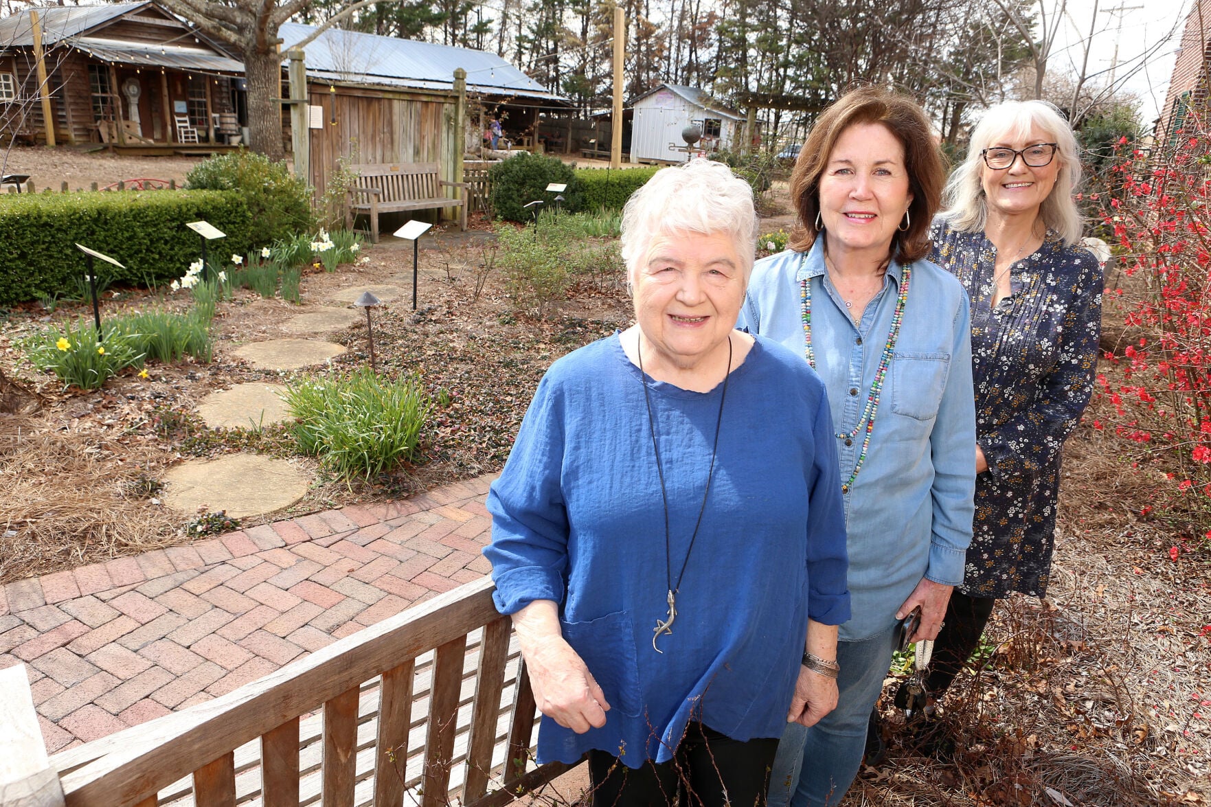New Albany's William Faulkner Literary Garden has connected