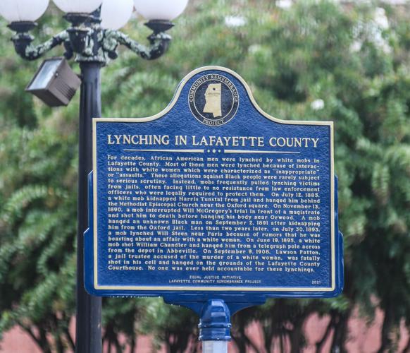 Lynching marker unveiled in Oxford