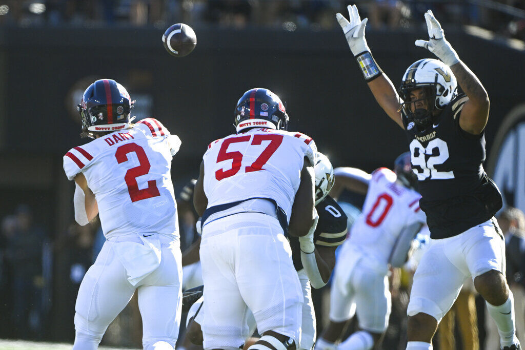 Ole Miss offensive lineman Nick Broeker Named Preseason All