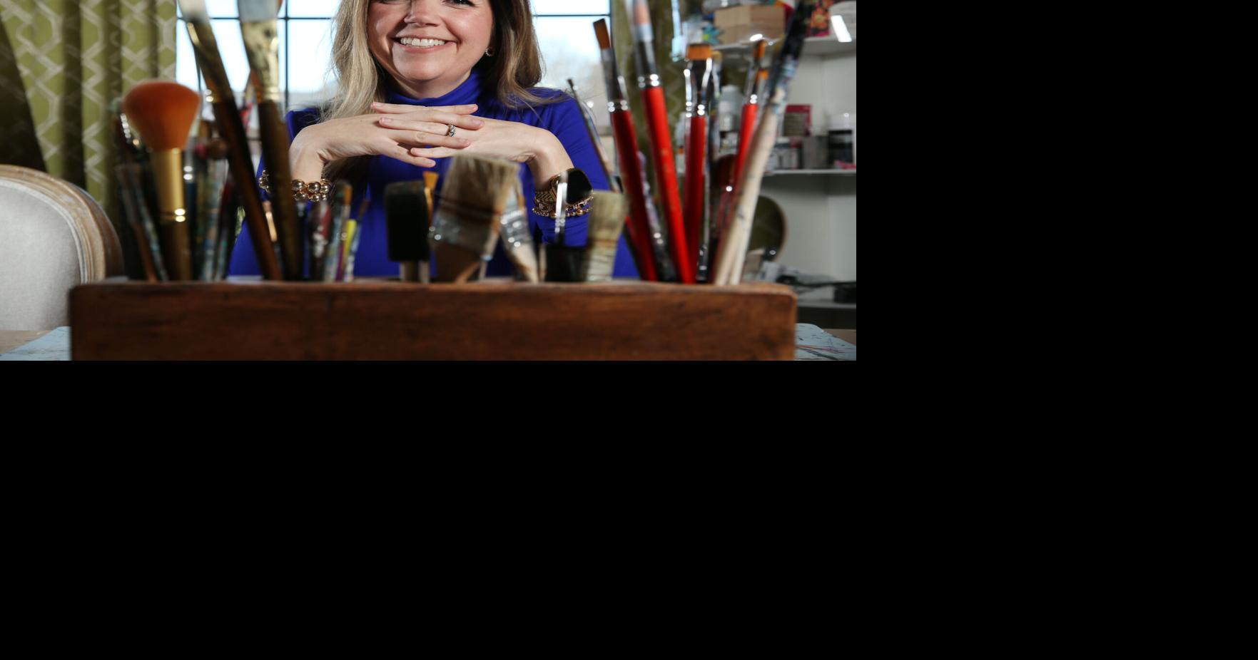 Painting brings Ashli Kovalick joy. She hopes her creations do the same for others