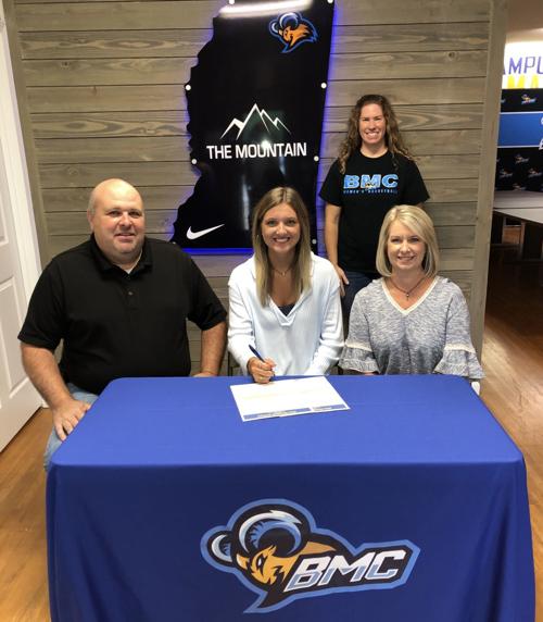 Lindsay Hall signs with Blue Mountain Basketball