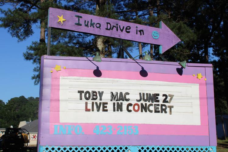 Christian music tours schedule outdoor concerts at Iuka DriveIn