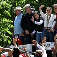 Venezuelan opposition figure seen in public for first time in 17 months ...