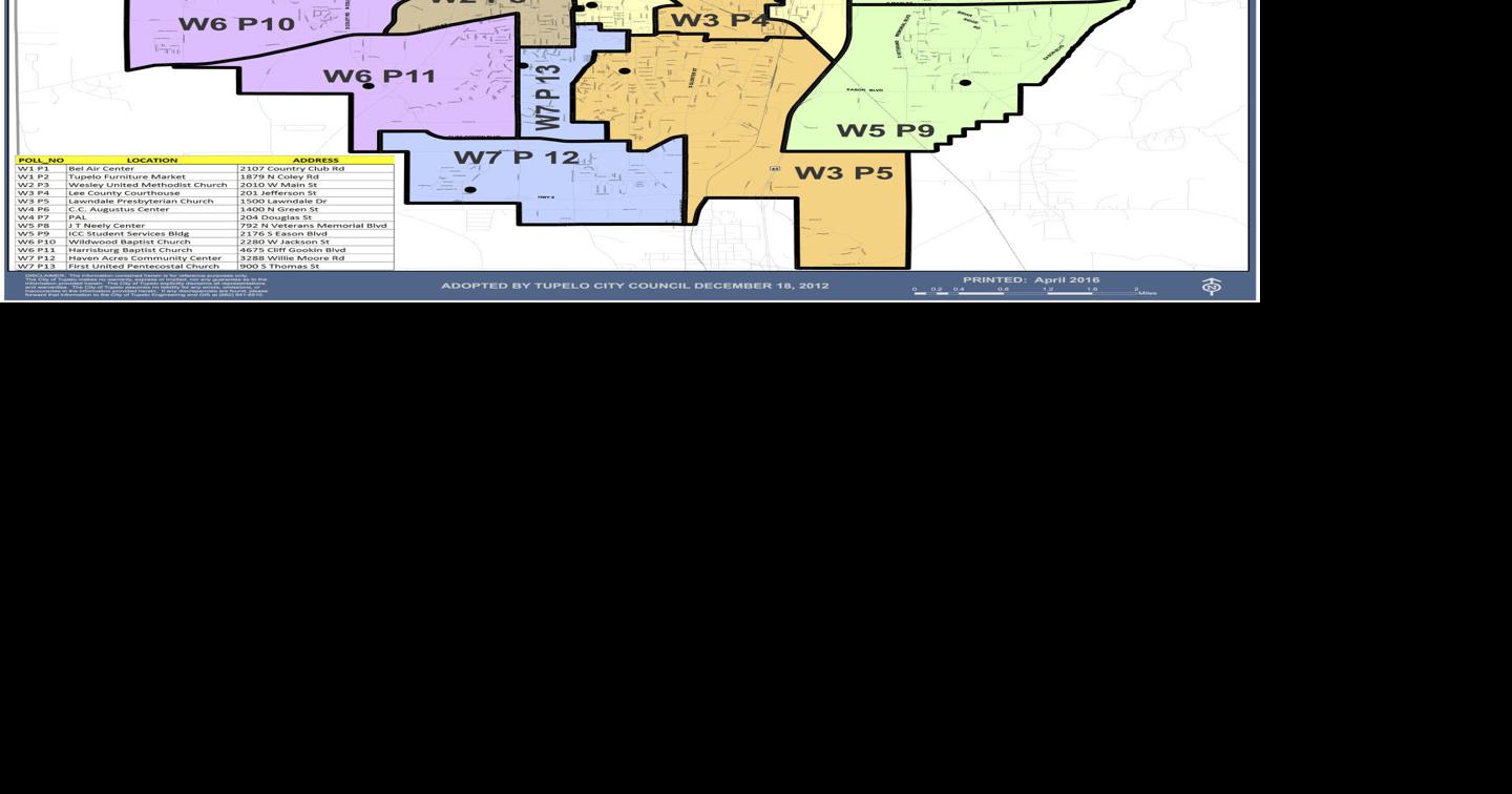 Ward Map | | djournal.com