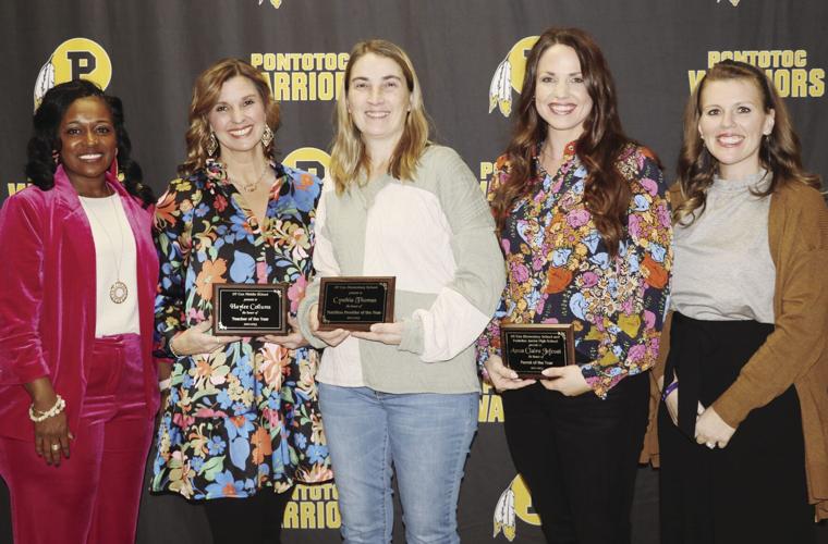 Pontotoc City School District honors educators, personnel Pontotoc