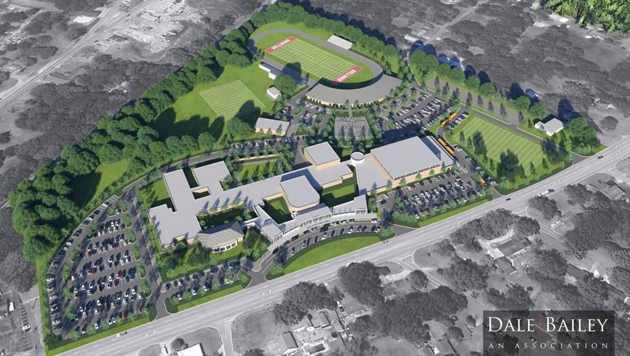 Board unveils master plan for proposed New Albany High School