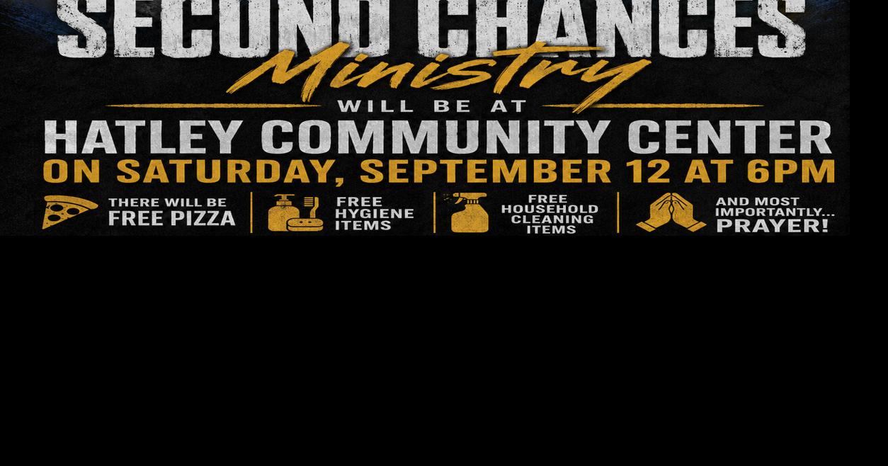 Second Chances Ministry offering free products through Sept. 12 event