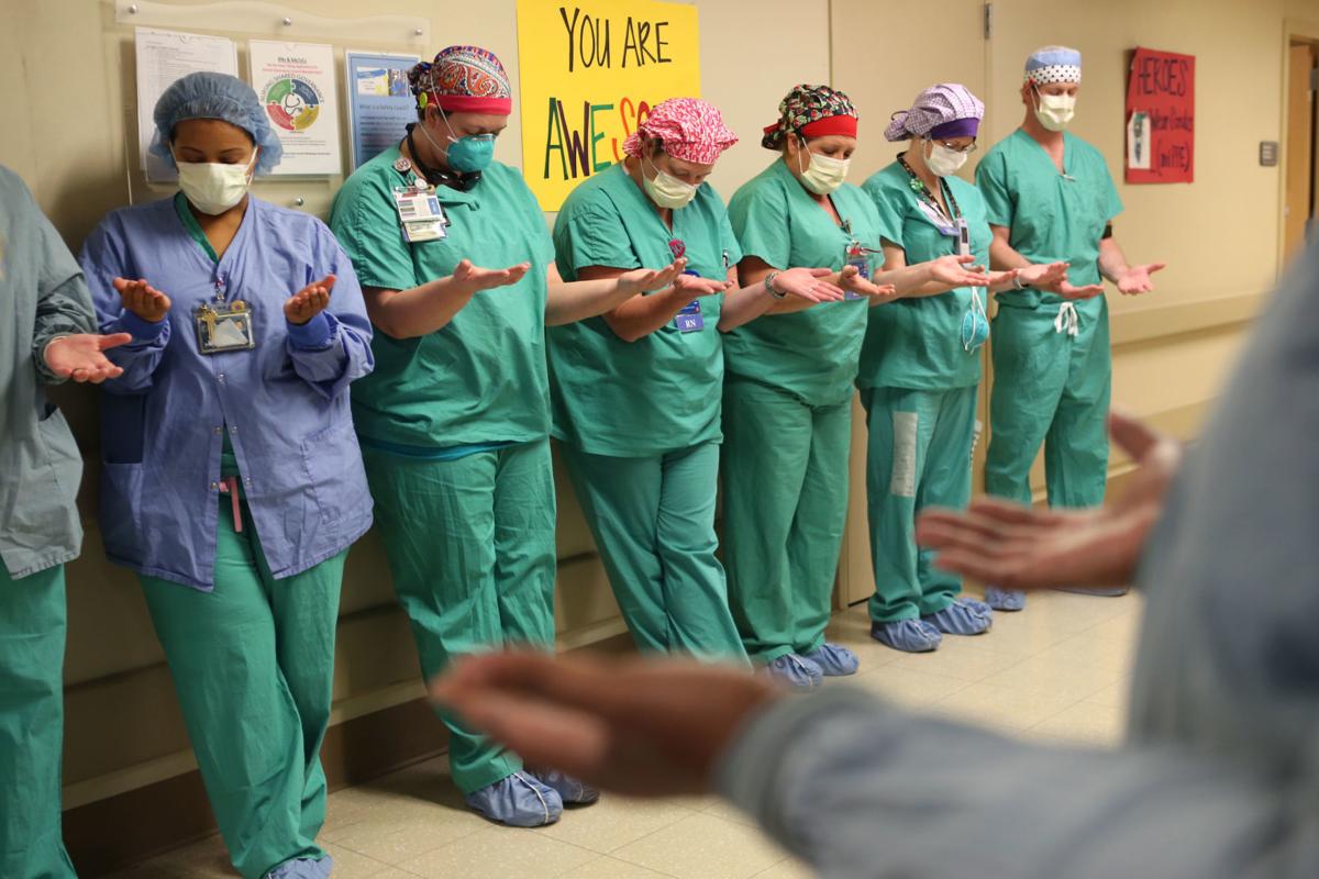 Blessing of hands Ceremony shows support for NMMC health care workers